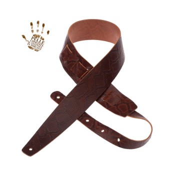 Holes HC Embossed Snake Marrone Scuro 6 cm