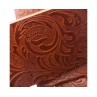 Holes HC Embossed Flores Marrone 6 cm