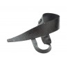 Holes HC Embossed Flores Nero 8 cm