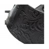 Holes HC Embossed Flores Nero 8 cm