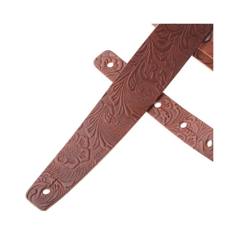 Buttons BC Embossed Flores Marrone 5 cm Buttons BC Embossed Flores Marrone 5 cm