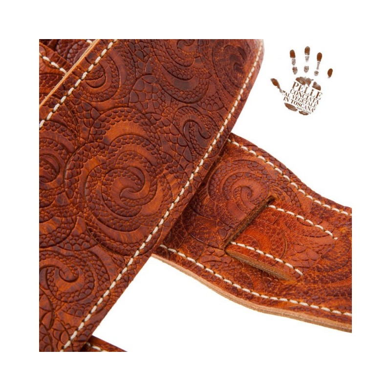 Holes HS Embossed Ciler Marrone 6 cm