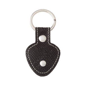 Portachiavi KC1 Embossed Snake Nero