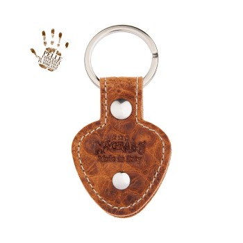 Portachiavi KC1 Embossed Cocco Pros Marrone