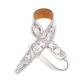 Holes HS Art Print Woman Bianco 8 cm