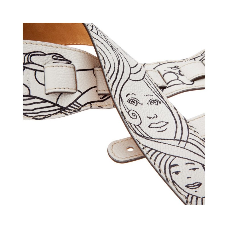 Holes HS Art Print Woman Bianco 8 cm
