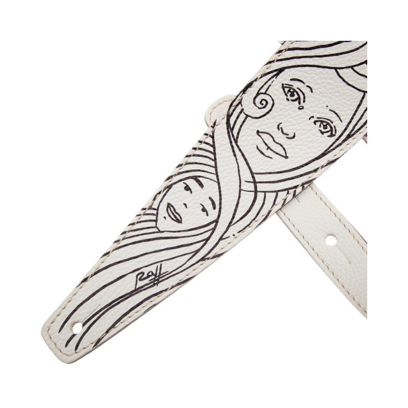Holes HS Art Print Woman Bianco 8 cm