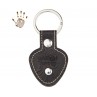 Portachiavi KC1 Embossed Flores Blu