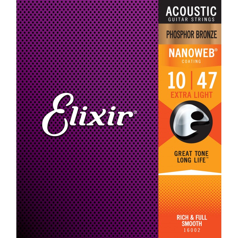 16002 Acoustic phosphor bronze nanoweb 010-047
