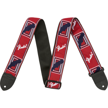 Monogrammed Strap, Red/White/Blue