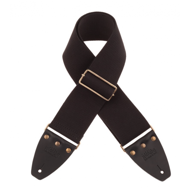 Stripe SC Entry Nero 8 cm terminali Nero fibbia Ottone