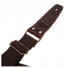 Stripe SC Entry Marrone 5 cm terminali Marrone Scuro fibbia Ottone Antico