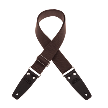 Stripe SC Entry Marrone 5 cm terminali Nero fibbia Argento