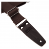 Stripe SC Entry Marrone 5 cm terminali Nero fibbia Argento