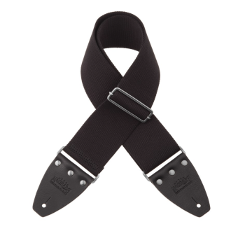 Stripe SC Entry Nero 8 cm terminali Nero fibbia Argento