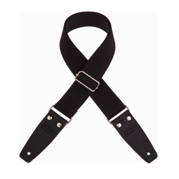 Stripe SC Entry Nero 5 cm terminali Nero fibbia Argento