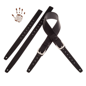 Twin Buckle TC Core Nero 7 cm fibbie Classic Argento