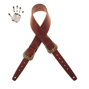 Twin Buckle TC Core Marrone Scuro 7 cm fibbie Sun Ottone