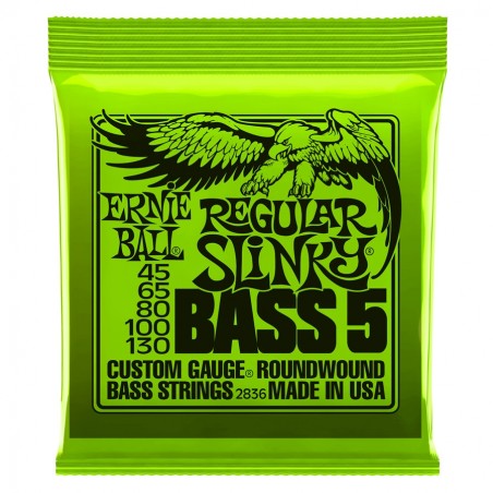 2836 NICKEL WOUND 5 CORDE REGULAR SLINKY 45-130