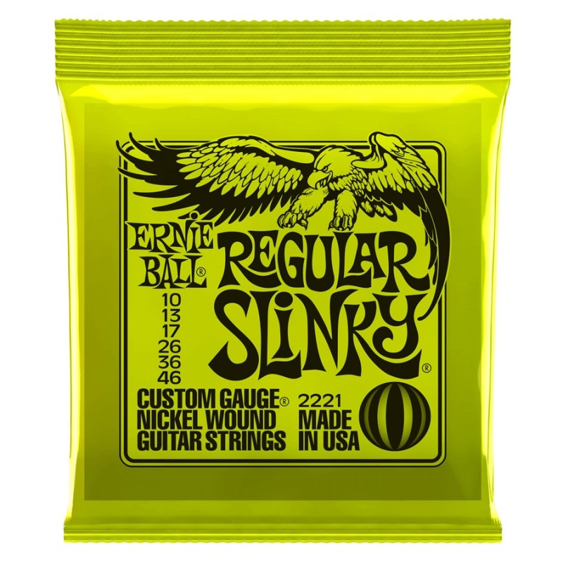 2221 NICKEL WOUND REGULAR SLINKY 10-46