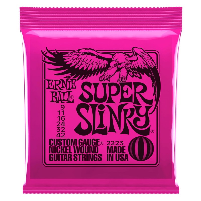 2223 NICKEL WOUND SUPER SLINKY 9-42