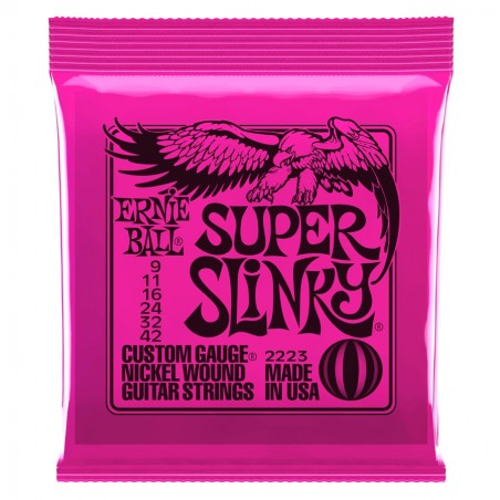 2223 NICKEL WOUND SUPER SLINKY 9-42