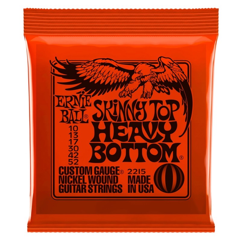 2215 NICKEL WOUND SKINNY TOP HEAVY BOTTOM SLINKY 10-52