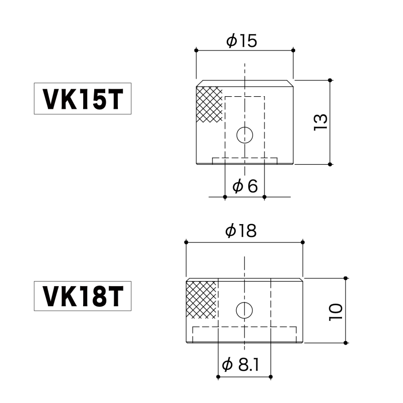VK15T / VK18T COSMO BLACK
