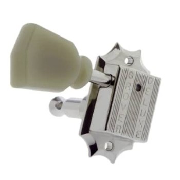 135N – Set Meccaniche L3+R3 per chitarra elettrica/acustica – Nickel