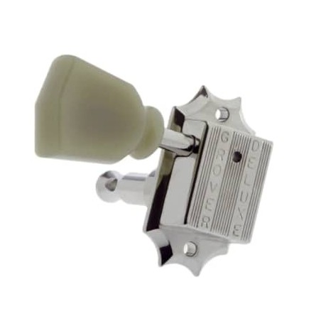 135N – Set Meccaniche L3+R3 per chitarra elettrica/acustica – Nickel
