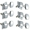 MH AE106 NI – Set Meccaniche L3+R3 per chitarra elettrica/acustica a scatoletta