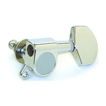 MH AE103 CR – Set meccaniche L3+R3 per chitarra elettrica/acustica – Cromate