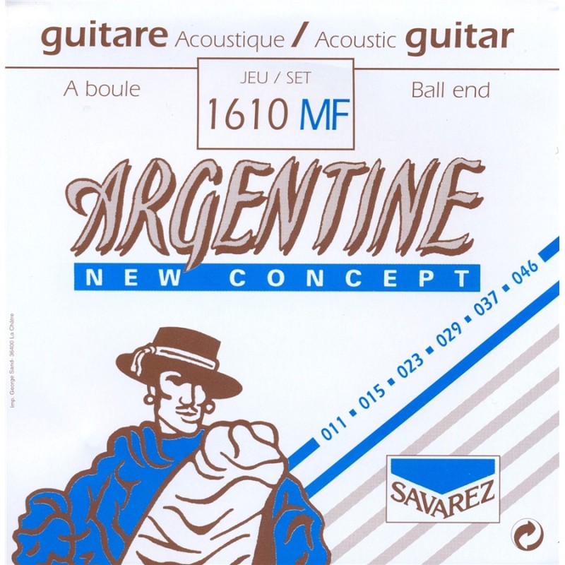 1610MF SET 6 CORDE BALL END CHITARRA GYPSY