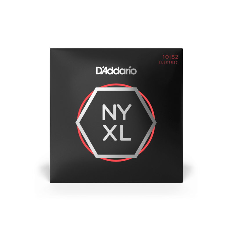NYXL1052 - Corde avvolte in nickel per chitarra elettrica, scalatura super leggera, 10-52
