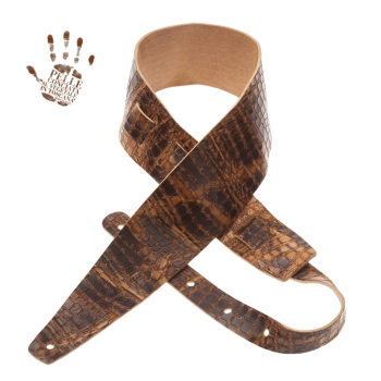 Holes HC Embossed Croco Lux Marrone Chiaro 8 cm