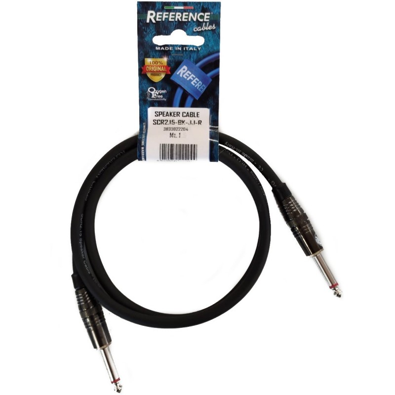 Speaker Cable SCR2.15-BK-JJ-R - Nero