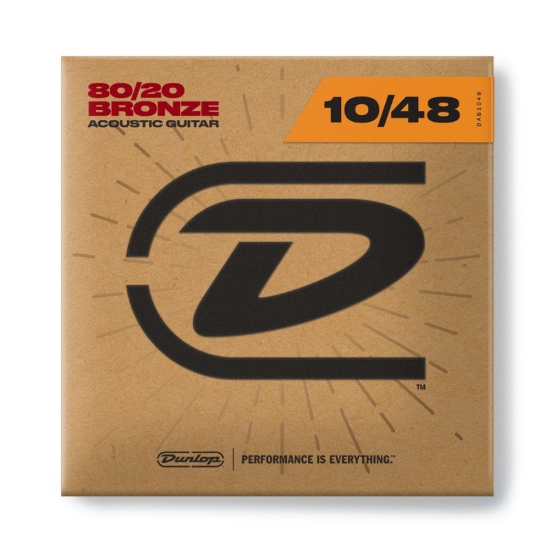 DAB1048 ACOUSTIC 80/20 BRONZE, EXTRA LIGHT SET/6
