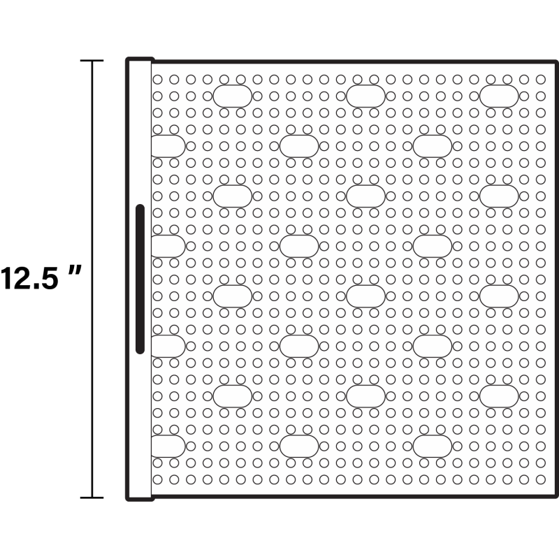 Temple DUO-17 Pedalboard - Gunmetal