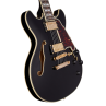 D'Angelico EXCEL MINI DC (with stop-bar tailpiece) BLACK