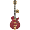 D'Angelico DELUXE BOBBY WEIR 3 Satin Trans Wine