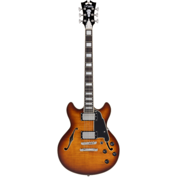 D'Angelico PREMIER MINI DC - Dark Iced Tea Burst
