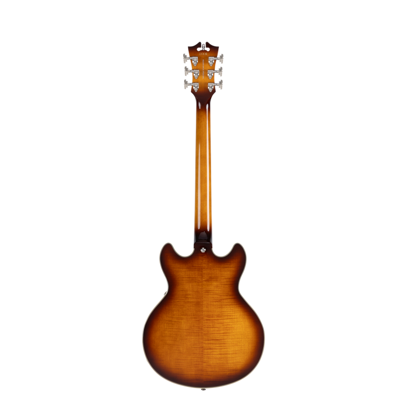 D'Angelico PREMIER MINI DC - Dark Iced Tea Burst