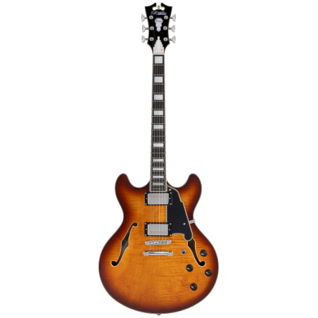D'Angelico PREMIER DC - Dark Iced Tea Burst