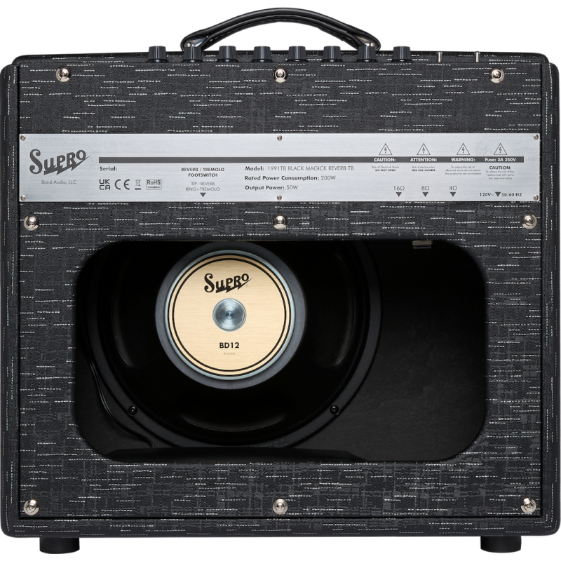 SUPRO BLACK MAGICK REVERB TB