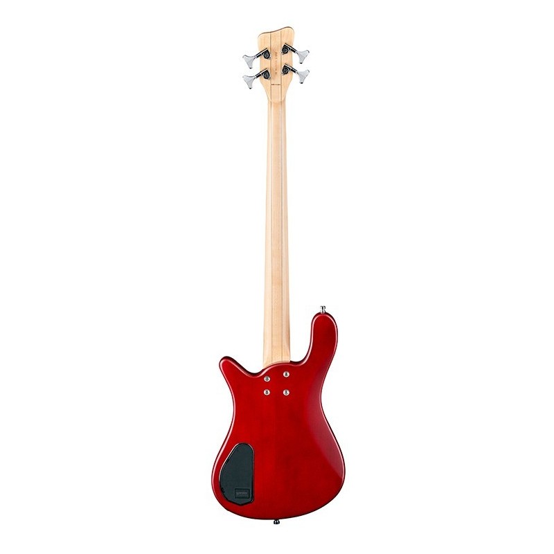 Streamer Standard 4 Burgundy Red Transparent Satin