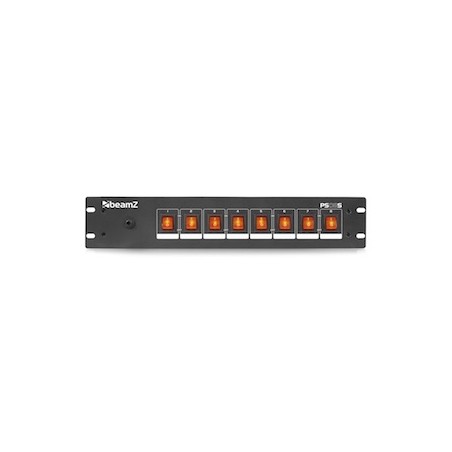 PS08S Switch panel 8ch Schuko