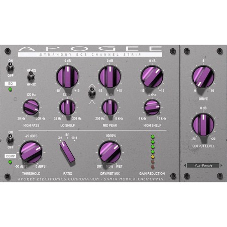 Apogee Ecs Channel Strip