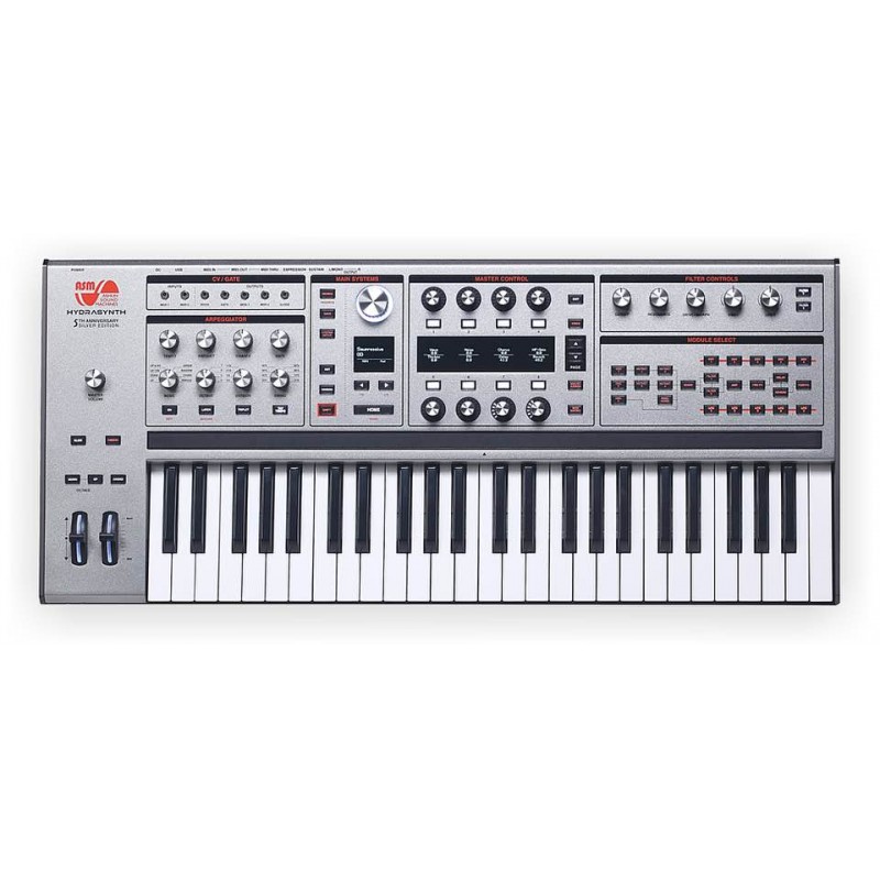 Asm Hydrasynth Keyboard 5Th Ann. Silver Ed promo