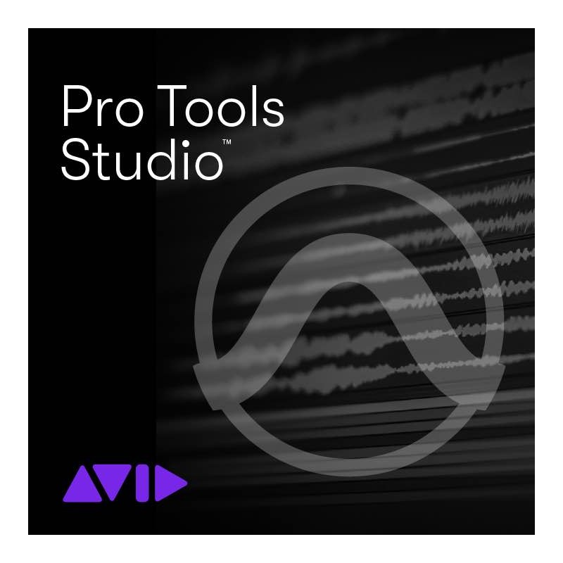 Pro Tools Studio 1-Y Sub - Edu Inst 