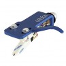 Ortofon Om Scratch White On Sh4 Blue Headshell